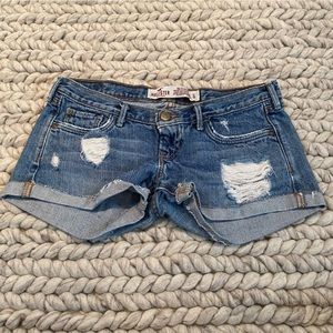 Hollister jean shorts